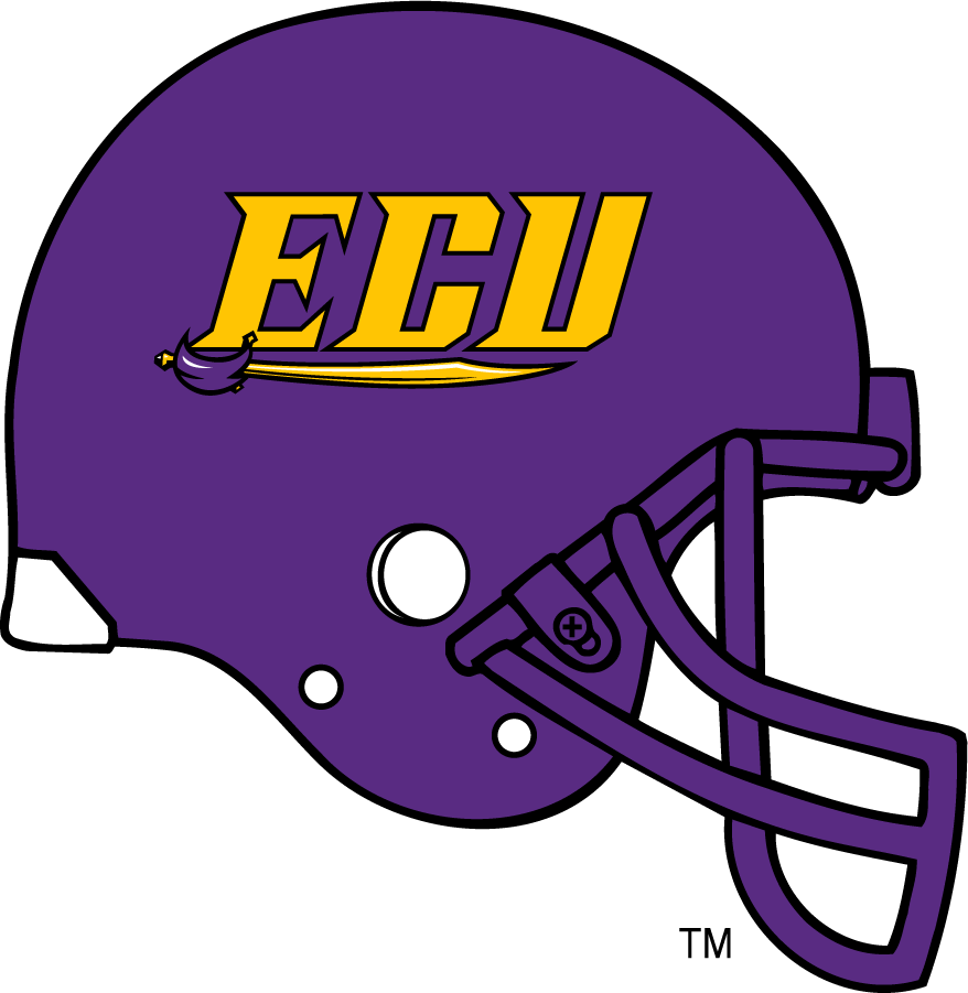 East Carolina Pirates 2006-2010 Helmet Logo diy DTF decal sticker